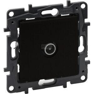 Legrand Gniazdo antenowe Legrand Niloe Step 863573 TV końcowe czarne 11268110 3414971842861