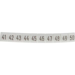 Shumee Oznacznik biały DK2/Z5 /41-50/ 89297006 (100szt.) 11280547 5907813225550