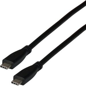 Kabel USB EFB USB-C - USB-C 2 m Czarny (EBUSBC40-20G.2) 11538950 4049759271855