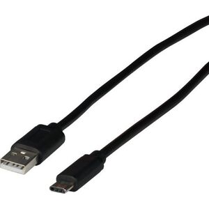 Kabel USB EFB USB-A - USB-C 3 m Czarny (EBUSBC-USB20AK.3) 11538954 4049759271657
