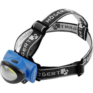 Latarka czołowa Högert Technik Latarka czołowa,3x AAA 1.5V (bez baterii),3W,160lm,10m,IP20 11553429 5902801260261