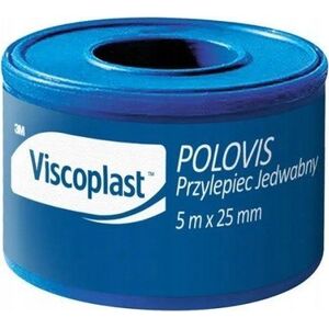Sila Viscoplast plaster na rolce jedwabny 5m x 25 mm 11572077 4054596797871