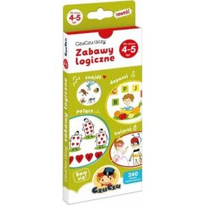 Bright Junior Media CzuCzu Uczy Zabawy logiczne dla dzieci od 4-5 lat 11638106 9788366762367
