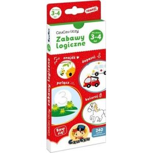 Bright Junior Media CzuCzu Uczy Zabawy logiczne dla dzieci od 3-4 lat 11638107 9788366762350
