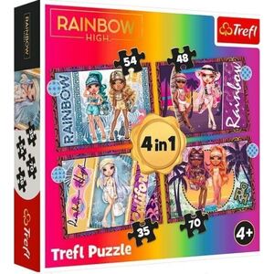 Trefl PUZZLE 4W1 TREFL LOL MODNE LALECZKI PUD 11652576 5900511346145