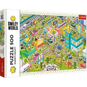 Trefl Puzzle 500 Gdzie jest Smiley? 11738167 5900511374292