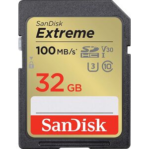 Karta SanDisk Extreme SDHC 32 GB Class 10 UHS-I/U3 V30 (SDSDXVT-032G-GNCIN) 11739448 619659188924
