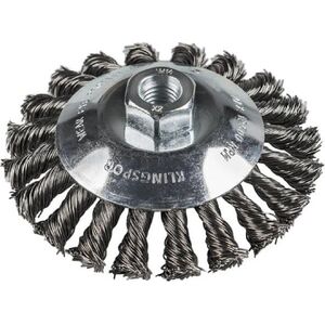 Klingspor K.SZCZOTKA STOŻKOWA 115mm M14 BK600Z DRUT SKRĘCANY 11740323 4014855433520