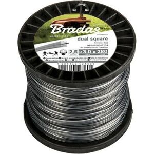 Bradas ŻYŁKA TNĄCA RIPPER DUAL 3,0*100m KWADRAT SZPULA 11740425 5907544423904