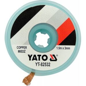 Yato Taśma rozlutownicza 3,0mm x 1,5m 11740767 5906083075957