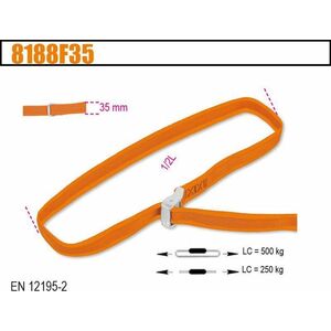 Beta Tools BETA PAS MOCUJĄCY 500kg/5m/35mm 8188F35-5 11741391 8014230966311