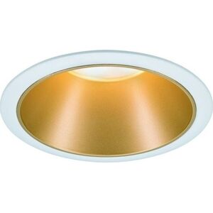 Paulmann Oprawa wbudowana Cole GU10 max. 10W biały / złoty mat 11757703 4000870933961
