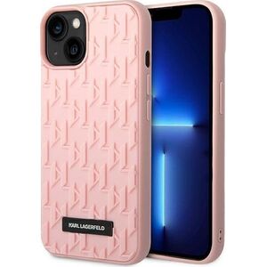 Karl Lagerfeld Karl Lagerfeld 3D Monogram Pattern - Etui iPhone 14 Plus (różowy) 11864018 3666339085377