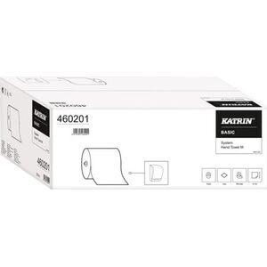 Katrin RĘCZNIK PAPIEROWY W ROLI HIGIENICZNY NATURALNY MAKULATURA 1-WARSTWOWY 1x45g 180m KATRIN BASIC SYSTEM TOWEL 1szt 12373319 6414300460206