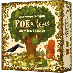 Nasza Księgarnia Rok w lesie: Wiewi?rka i gawron 12403897 5902719479540