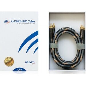 Kabel AbCom Kabel AB HQ 2xCINCH 1,5m 12594574 8588005998345