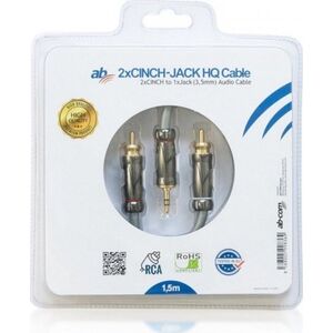 Kabel AbCom Kabel AB HQ Jack-Cinch 1,5m 12594646 8588005998369