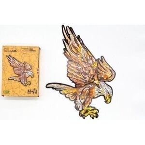 PuzzleOK Puzzle drewniane eko 125 Orzeł karpacki A3 12627948 4821993007496