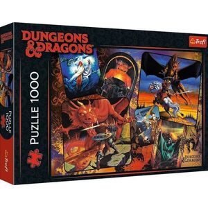 Trefl Puzzle 1000el Początki Dungeons & Dragons 10739 Trefl 12725320 5900511107395