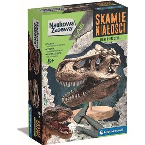 Clementoni Clementoni Naukowa zabawa. Skamieniałości. Czaszka T-Rexa 50790 12732373 8005125507900