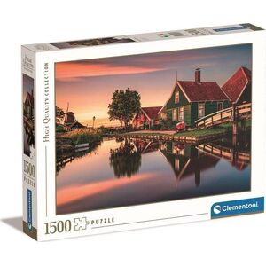 Clementoni CLE puzzle 1500 HQ Zaanse Schans 31696 12736168 8005125316960