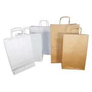 NC Koperty TORBA PAPIEROWA 35 X 18 X 44 CM BRĄZOWA 12888618 2000009000900
