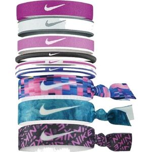 Nike Opaski do włosów Nike Mixed 9 szt 3 szerokości ,ultikolor 12890591 887791741745