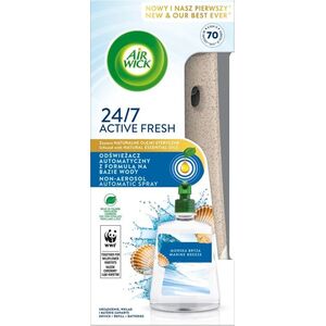 Air Wick Air Wick Active Fresh odświeżacz automatyczny z formułą na bazie wody i wkład Morska Bryza 228ml 12931395 5908252010028