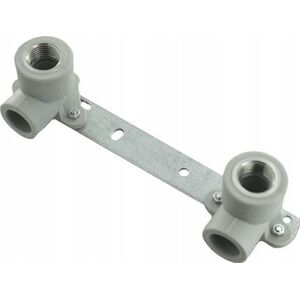 Detal-met Kolano GW z wieszakiem 20x1/2 z płytką montażową rozstaw 150mm [5] płytka aluminiowa 12951902 5901924605584