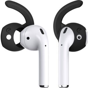 Class and Culture LLC KeyBudz EarBuddyz - silikonowe nakładki do AirPods 1/2, EarPods (black) 12952594 851173005077