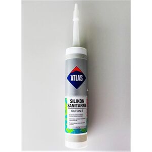 Silikon sanitarny ATLAS SILTON S 000-N, 280 ml, bezbarwny 12971711 5905400279160