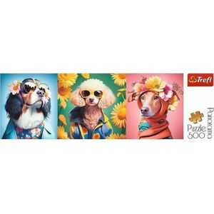 Trefl PUZZLE 500EL TREFL POKAZ MODY PSIA EDYC PANORAMA 13011457 5900511295177