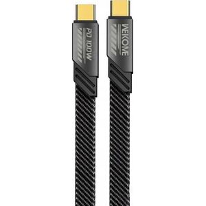 Kabel USB Wekome USB-C - USB-C 1.2 m Czarny (WK-WDC-192_TARNISH) 13026850 6941027640883