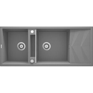 Zlewozmywak Deante Zlewozmywak granitowy magnetyczny 2-komorowy z ociekaczem 13114350 5907650817215