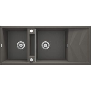 Zlewozmywak Deante Zlewozmywak granitowy magnetyczny 2-komorowy z ociekaczem 13114351 5907650817222