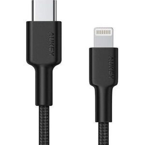 Kabel USB Aukey USB-C - Lightning 1.8 m Czarny (CB-CL4) 13115491 608119200221