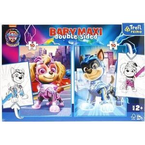 Trefl Puzzle 2x10 Baby Maxi Bohaterskie pieski TREFL 13146994 5900511430073