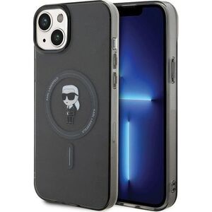 Karl Lagerfeld Karl Lagerfeld KLHMP15MHFCKNOK iPhone 15 Plus 6.7" czarny/black hardcase IML Ikonik MagSafe 13182043 3666339162160