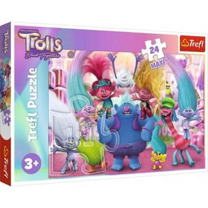 Trefl PUZZLE MAXI 24 W świecie Trolli/Universal Tr 14359 13276632 5900511143591