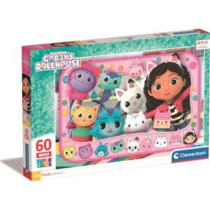 Clementoni CLE puzzle 60 maxi SuperKolor Gabby_s Dollh..26598 13276714 8005125265985