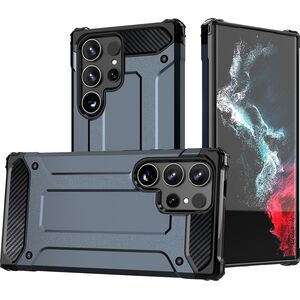 Hurtel Etui pancerne wzmacniane do Samsung Galaxy S24 Ultra Hybrid Armor niebieskie Etui pancerne wzmacniane do Samsung Galaxy S24 Ultra Hybrid Armor niebieskie 13320059 9145576284995