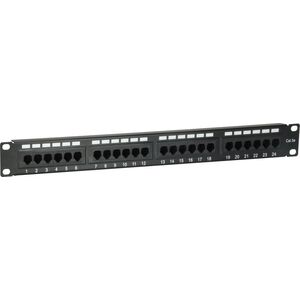 Equip Equip Patchpanel 24x RJ45 Cat5e 19" UTP 1HE      schwarz 13333198 4015867206935