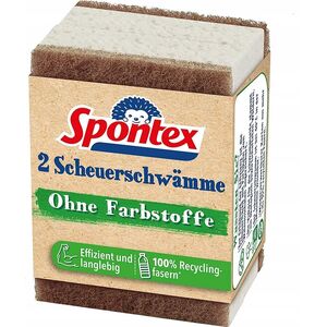 Spontex Spontex Scheuerschwämme ohne Farbstoffe x2 13335729 3384126003563