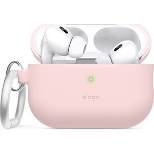 Elago Elago AirPods Pro 2 Hang Silicone Case - etui z karabińczykiem do AirPods Pro 2 różowe - Gwarancja bezpieczeństwa. Proste raty. Bezpłatna wysyłka od 170 zł. 13339503 8809919812047