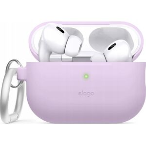 Elago Elago AirPods Pro 2 Hang Silicone Case - etui z karabińczykiem do AirPods Pro 2 lawendowe - Gwarancja bezpieczeństwa. Proste raty. Bezpłatna wysyłka od 170 zł. 13339505 8809919812061