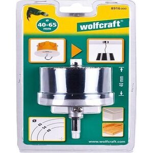 Wolfcraft OTWORNICA STANDARD 40,45,65MM (1 KPL) 13361590 4006885891609