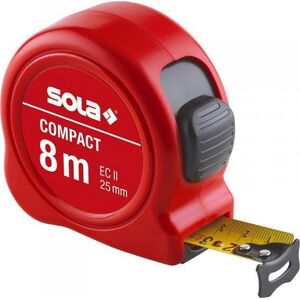 Sola MIARA STALOWA ZWIJANA COMPACT 25MM 8M (1 SZT) 13369555 9002719026938