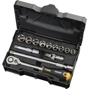 Zestaw narzędzi Felo ZESTAW NARZĘDZI 1/2'' FELO ERGONOMIC 12CZ + GRZECHOTKA (1 KPL) 13374706 4007157649652