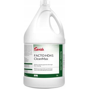 Swish Swish - Facto HD 41 CleanMax - Skoncetrowany preparat do usuwania smaru, tłuszczu i oleju - 5 l 13428947 5907662641358