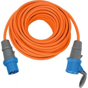 Brennenstuhl Brennenstuhl 1167650625 rozgałęziacz 25 m 1 x gniazdo sieciowe Wewnątrz/Na wolnym powietrzu Niebieski, Pomarańczowy 13451050 4007123673957